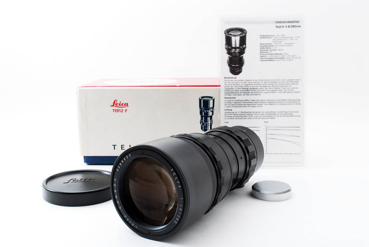 安い購入 【極上美品】Leica:Telyt Visoflex 280mm/f4.8 TELYT 280mm