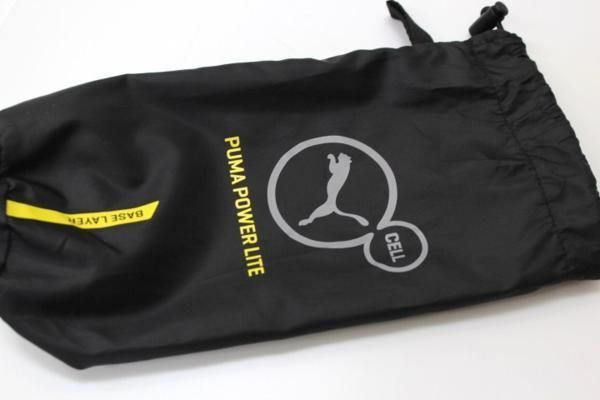 ★PUMA プーマ バッグ 限定 非売品 小物入れ BAG POWER CELL 黒[BAGPOWER]六 ★QWER■の画像2