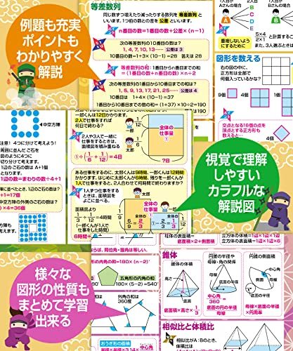  junior high school examination master anywhere arithmetic 1?3 bath poster 3 pieces set junior high school examination . necessary arithmetic summarize B3 size ( width 51.5cm× length 36.4cm) junior high school examination 