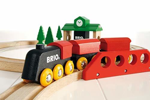 BRIO ( желтохвост o) Classic направляющие 8. знак комплект [ все 22 деталь ] объект возраст 2 лет ~ ( электропоезд игрушка из дерева направляющие ) 33028