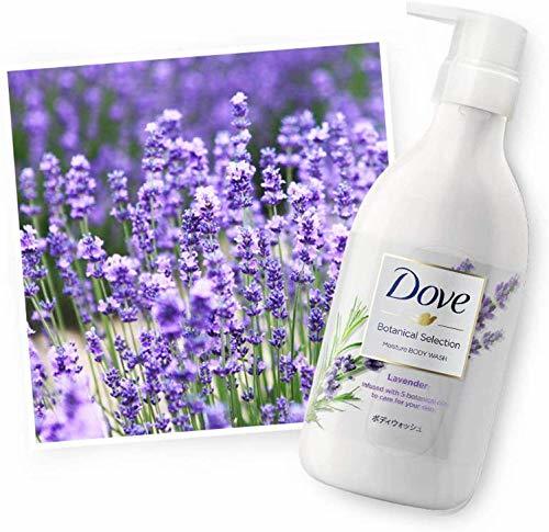 Dove(davu)botanikaru selection лаванда корпус woshu для заполнения мыло для тела 900g сердце время ... высококачественный лаванда. аромат 