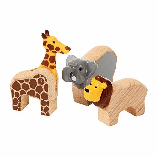 BRIO ( желтохвост o) WORLD Safari приключения комплект [ все 26 деталь ] объект возраст 3 лет ~ ( электропоезд игрушка из дерева направляющие ) 3