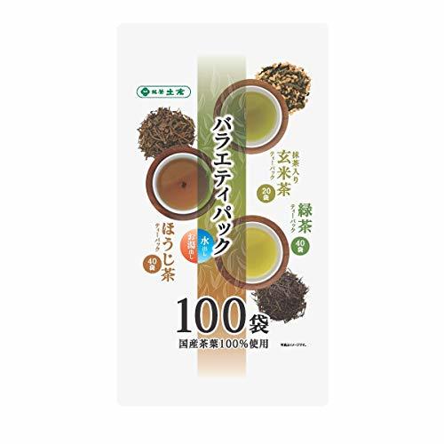  earth . variety pack 100 sack go in ( green tea hojicha tea with roasted rice assortment ) water .. pack tea tea variety - domestic production 