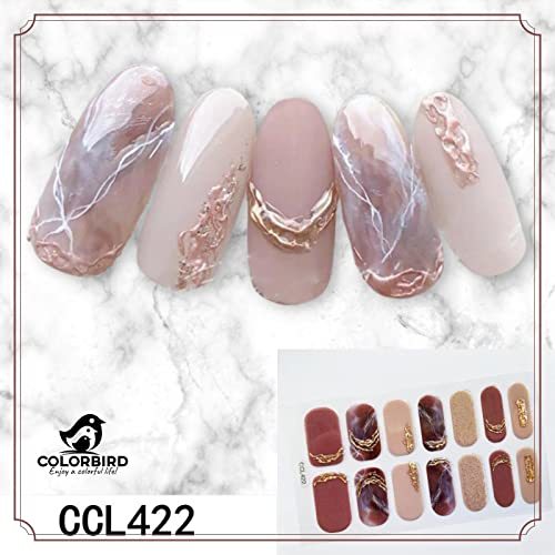 COLORBIRD nail sticker autumn winter A stick only manicure pretty flower .. feeling . pearl parts (CCL421 CCL422 CCL423