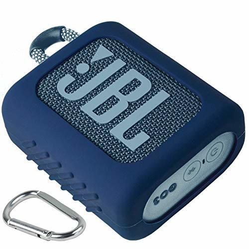 JBL GO3 GO 3 Bluetooth ポータブルスピーカー 専用保護収納 シリコンケース- Aenllosi (ブルー)の画像1