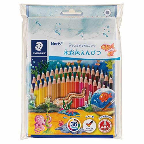 ステッドラー 色鉛筆 36色 水彩色鉛筆 ノリスクラブ 144 10ND36P | www