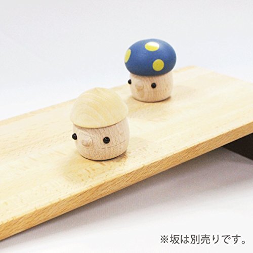  toy. whirligig .. wooden toy acorn set ( acorn .... clear ×1, acorn .. . blue ×1)[ wooden toy ]| made in Japan 