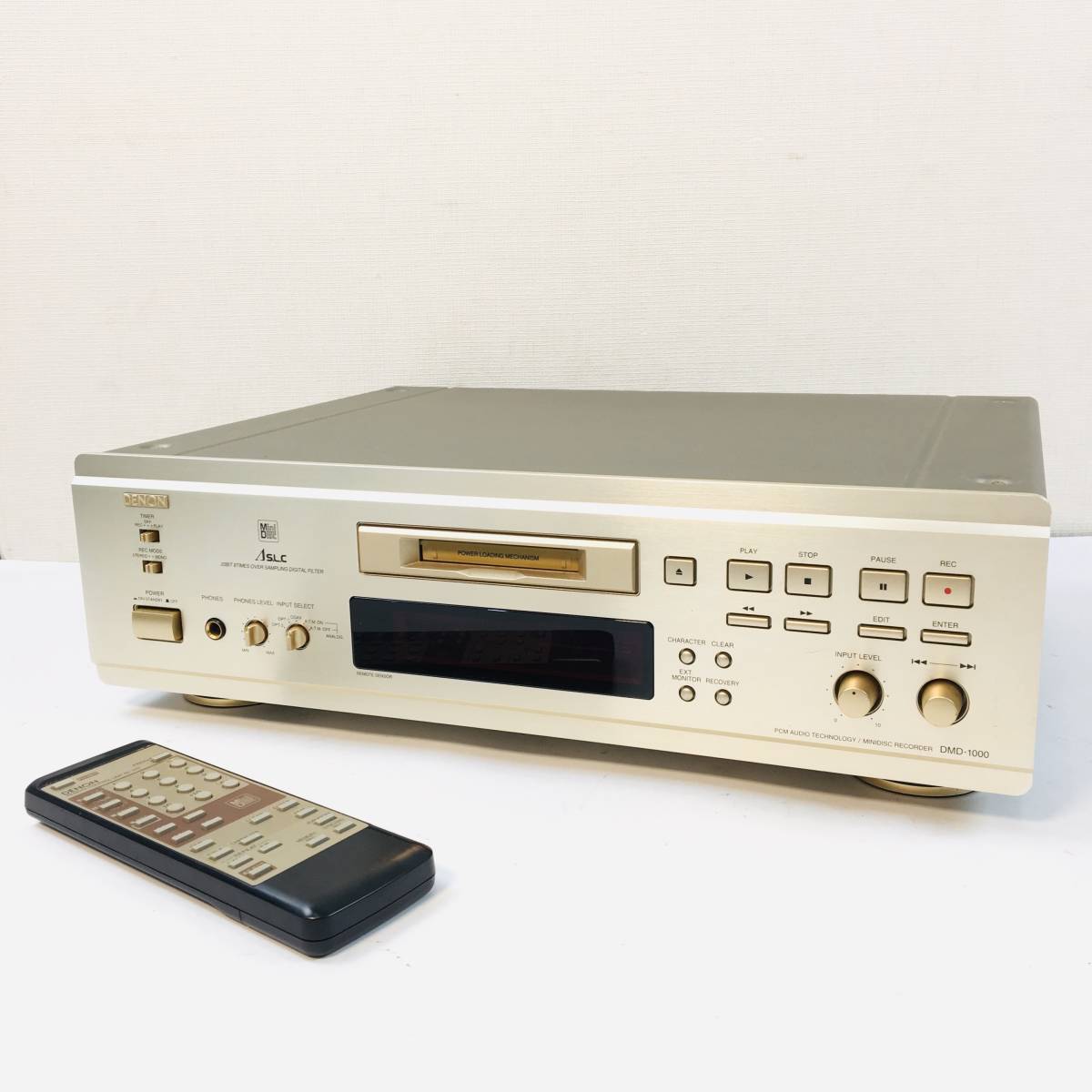 期間限定】 DMD-1000 ○DENON DENON MDレコーダー デノン リモコンつき