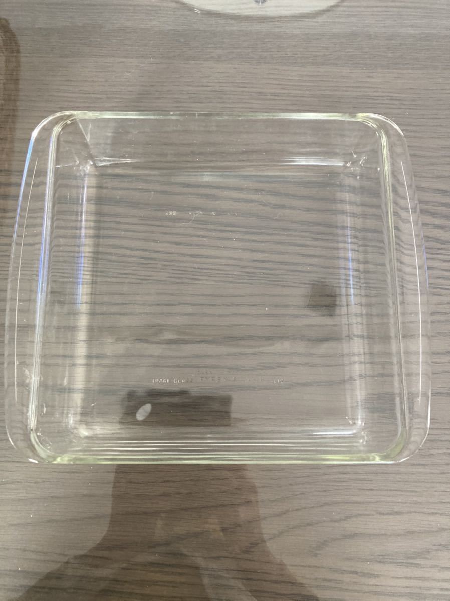 IWAKI GLASS PYREX 耐熱ガラス パイレックス容器2個_画像3