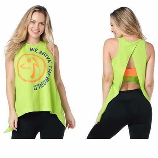 正規品・新品】XSサイズ ZUMBA・ズンバ We Move The World Tank