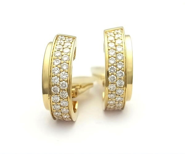 [ green shop pawnshop ] Piaget poseshon earrings pave diamond reference regular price 102 ten thousand jpy [ used ]