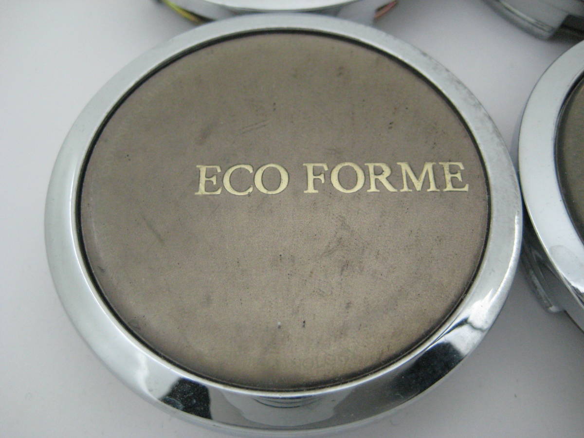 k6835 ブリヂストン エコフォルム ECO FORME アルミホイール用センターキャップ中古４個 31500405 BC-836_画像4