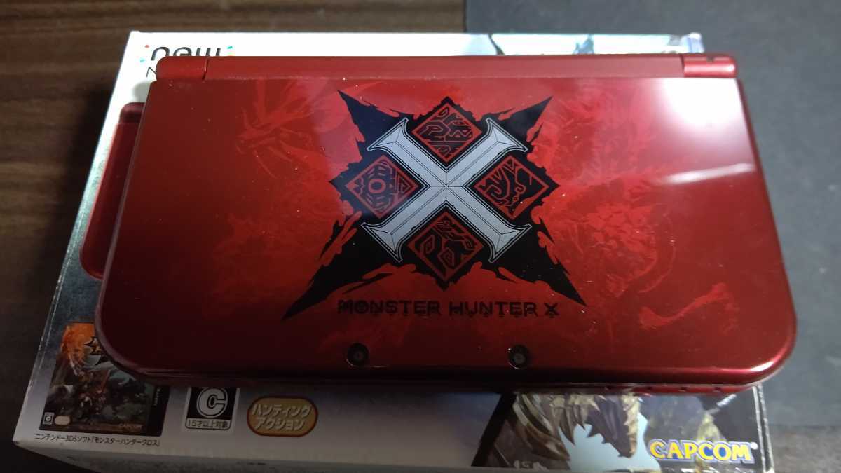 希少 美品Newニンテンドー3DS LL 任天堂 モンスターハンタークロス