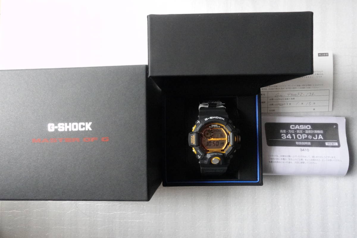 CASIO G-SHOCK GW-9400YJ-1JF 新品 未使用