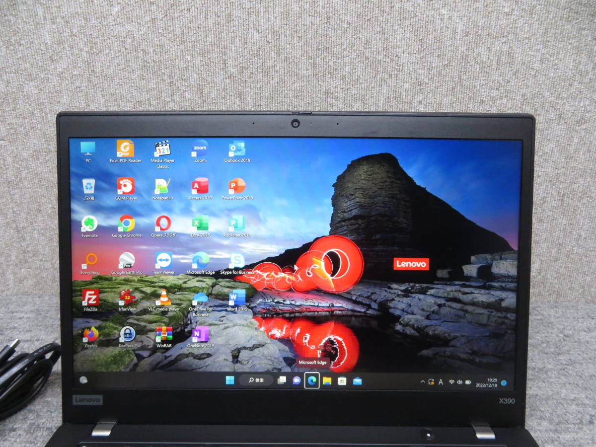 素晴らしい品質 レノボ 16GB Thinkpad X390 13.3型 FHD カメラ 良品