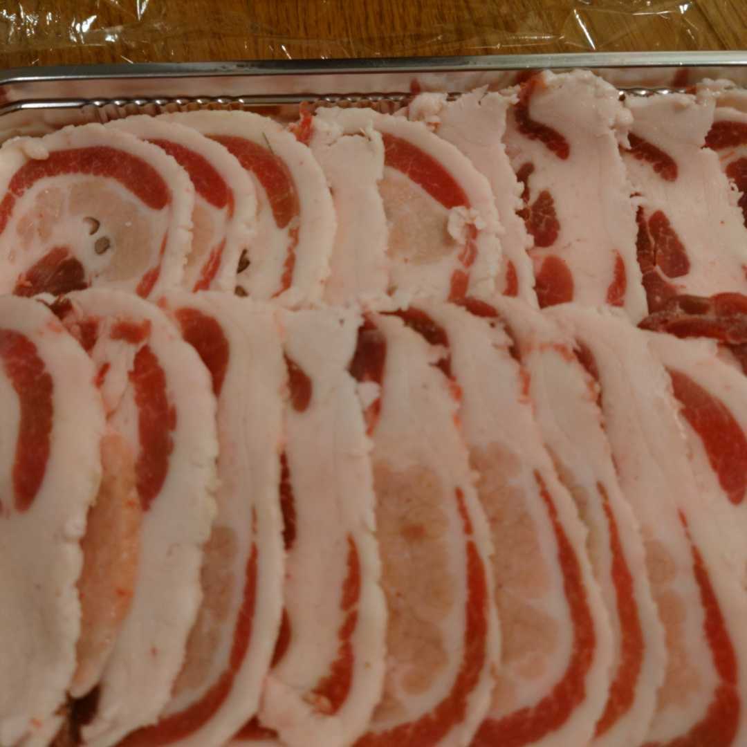 兵庫県産天然猪肉　令和5年１月15捕獲　30キロ級の猪オス　　ローススライス　ジビエ料理　ボタン鍋 イノシシ肉 猪肉 天然 焼肉 _画像4