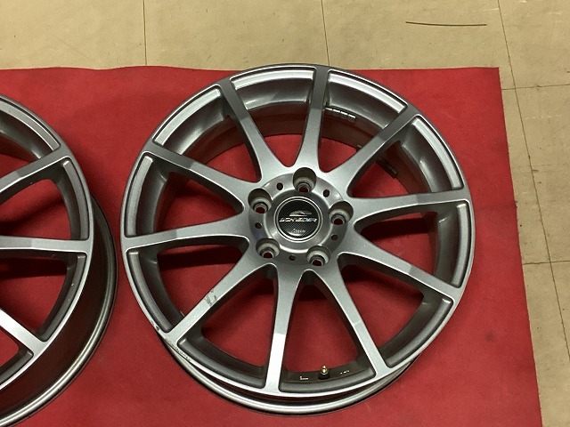 A-TECH SCHNEDER シュナイダー 17インチアルミホイール 17x6.5J+55 PCD114.3 5穴 a-2153 N3-2-TKの画像3