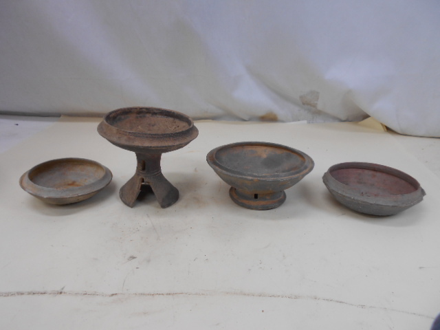 ヤフオク! - 大雅堂3092 縄文時代 須恵器4点 祭記道具 祭器 儀礼...