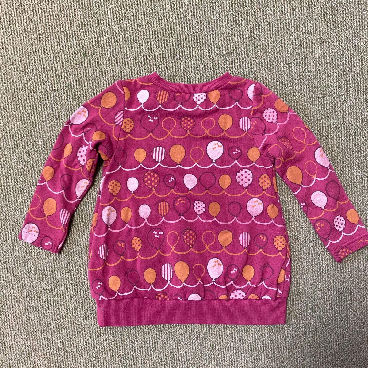 女の子 長袖Tシャツ トップス 95cm 3枚セット