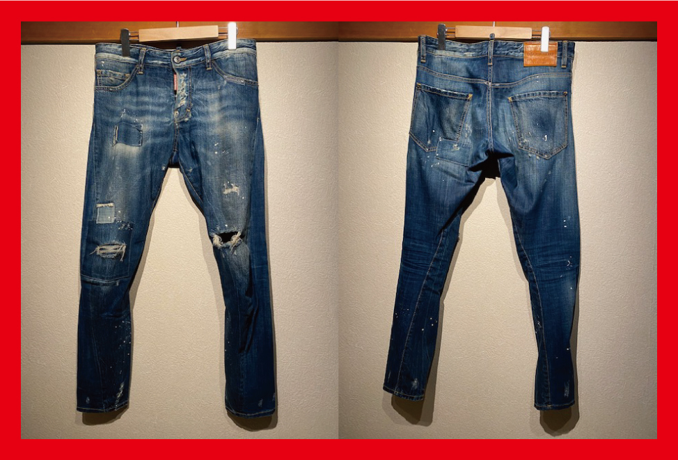 送料込】 ♪送料無料☆DSQUARED2☆デニム☆Sexy S30309☆46♪ jean