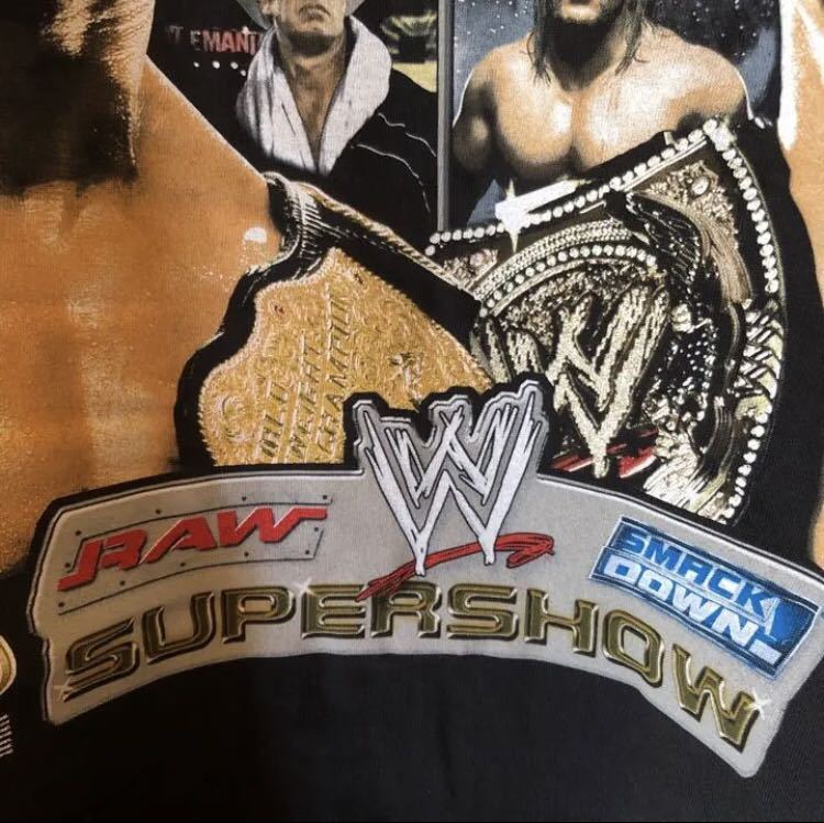 WWE 日本公演 記念 Tシャツ プロレス ジョンシナ バティスタ プリントTシャツ ジャパンツアー TVショー_画像5