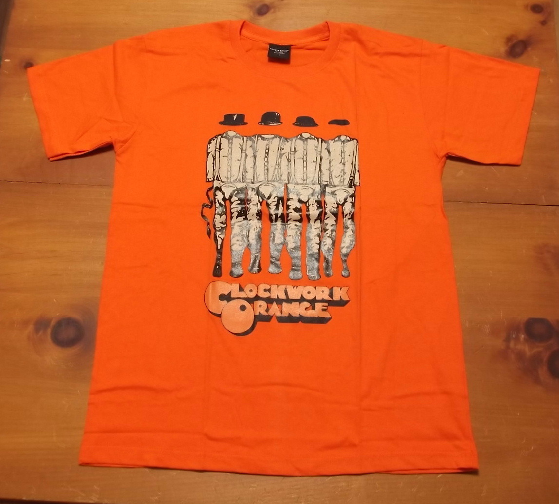 新品【Clockwork Orange】時計じかけのオレンジ ドルーグ プリント T