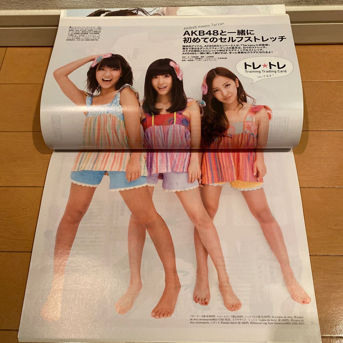 AKB48トレーニングカード ポーズ集 宮澤佐江、板野友美、前田敦子 値下げ中 Tarzan AKB48 トレーニング トレーディングカード 前田