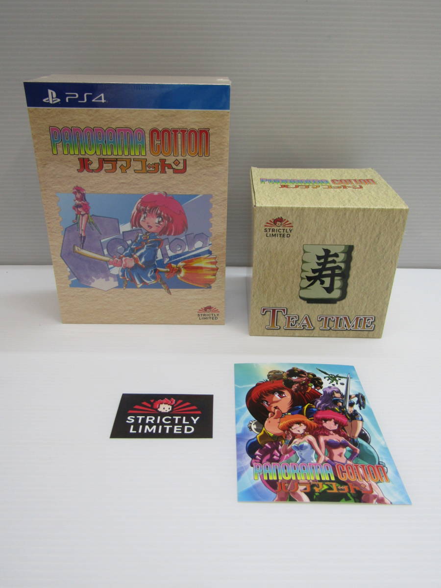 48-Ky12447-80s PS4 パノラマコットン 限定盤 海外版 STRICTLY LIMITED版 特典湯のみ付 800本限定 未開封品の画像1