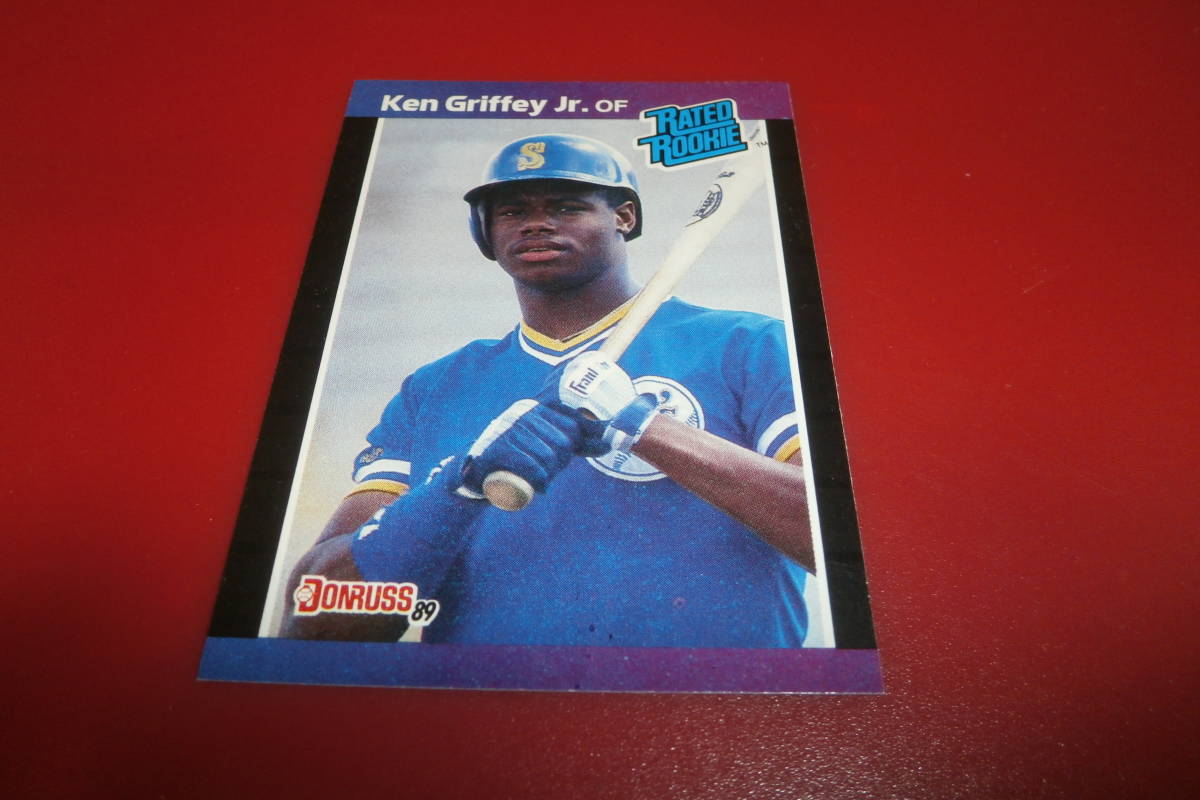 1989 DONRUSS #33 KEN GRIFFEY JR ルーキカードの画像1