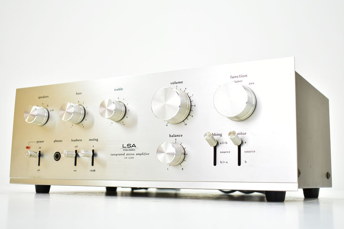Yahoo!オークション - COLUMBIA SA-3300 LSA プリメインアンプ Yahoo!オークション - COLUMBIA SA-3300 LSA プリメインアンプ