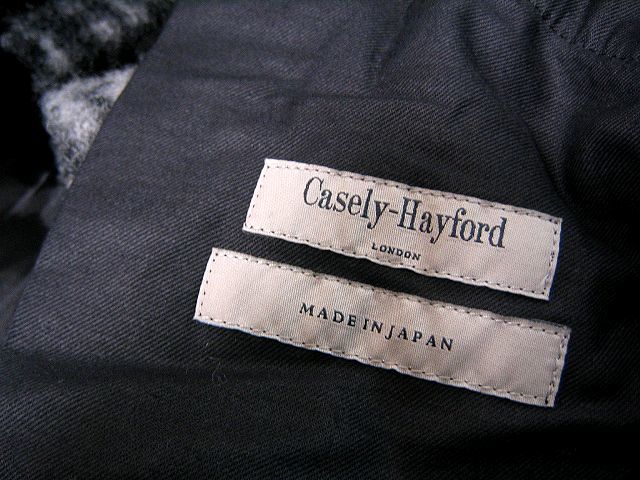 Casely-Hayford LONDON ケイスリーヘイフォード チェック柄の秋冬パンツ 三喜商事_画像4