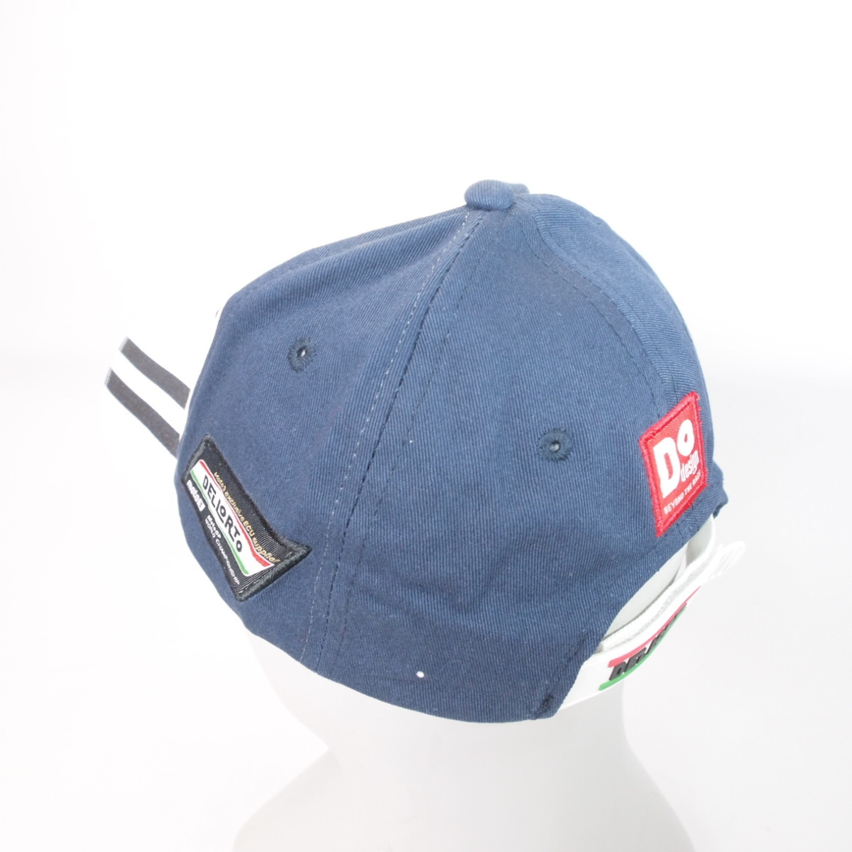 Cap DELL'ORTO Racing blue/white デロルト キャップ 帽子 Vespa ベスパ ランブレッタ 50s 100 ET3 PX200E Sprint GS Runner GTS LX_画像2