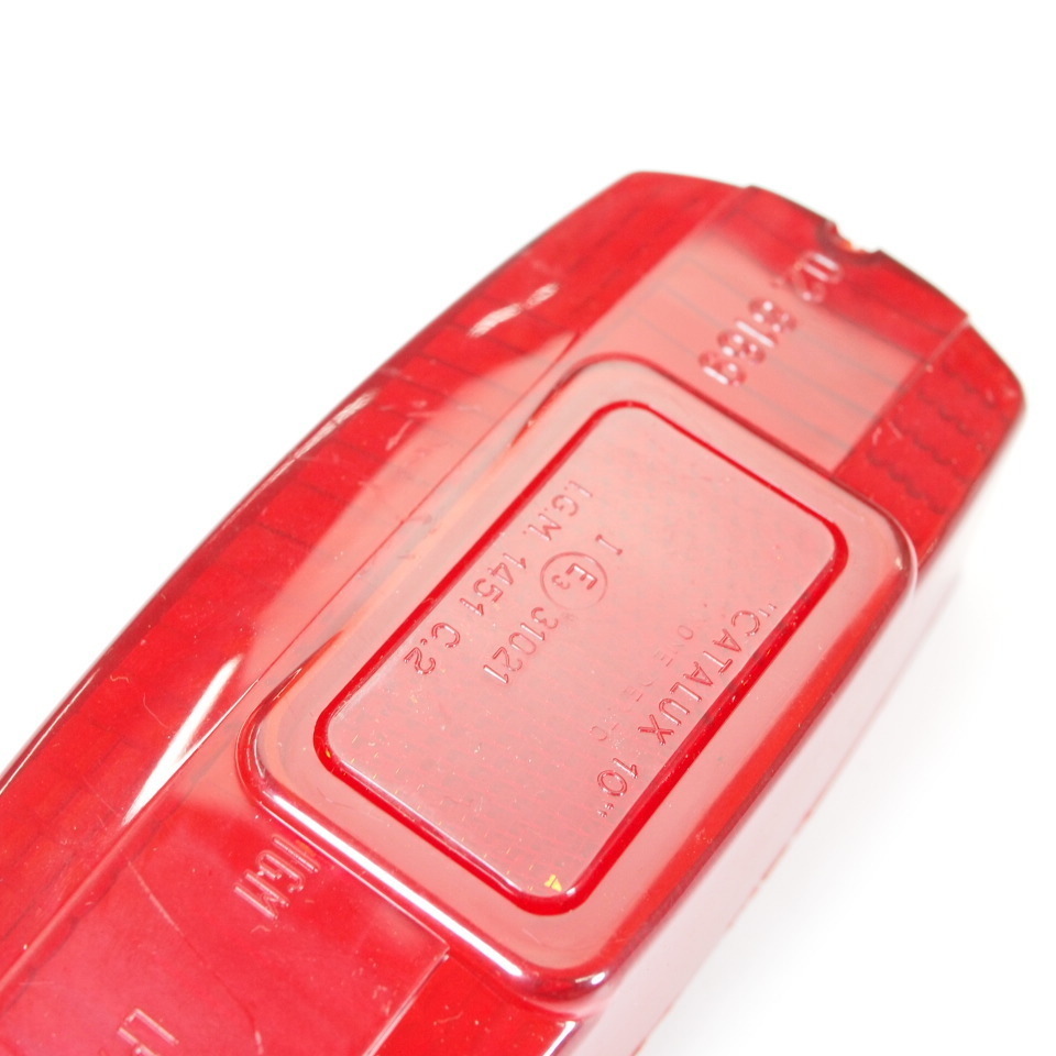 Rear Light Lens CATALUX for Lambretta Li Lis SX TV 2型後期 3型用 ランブレッタ CEVタイプ テールレンズ_画像3