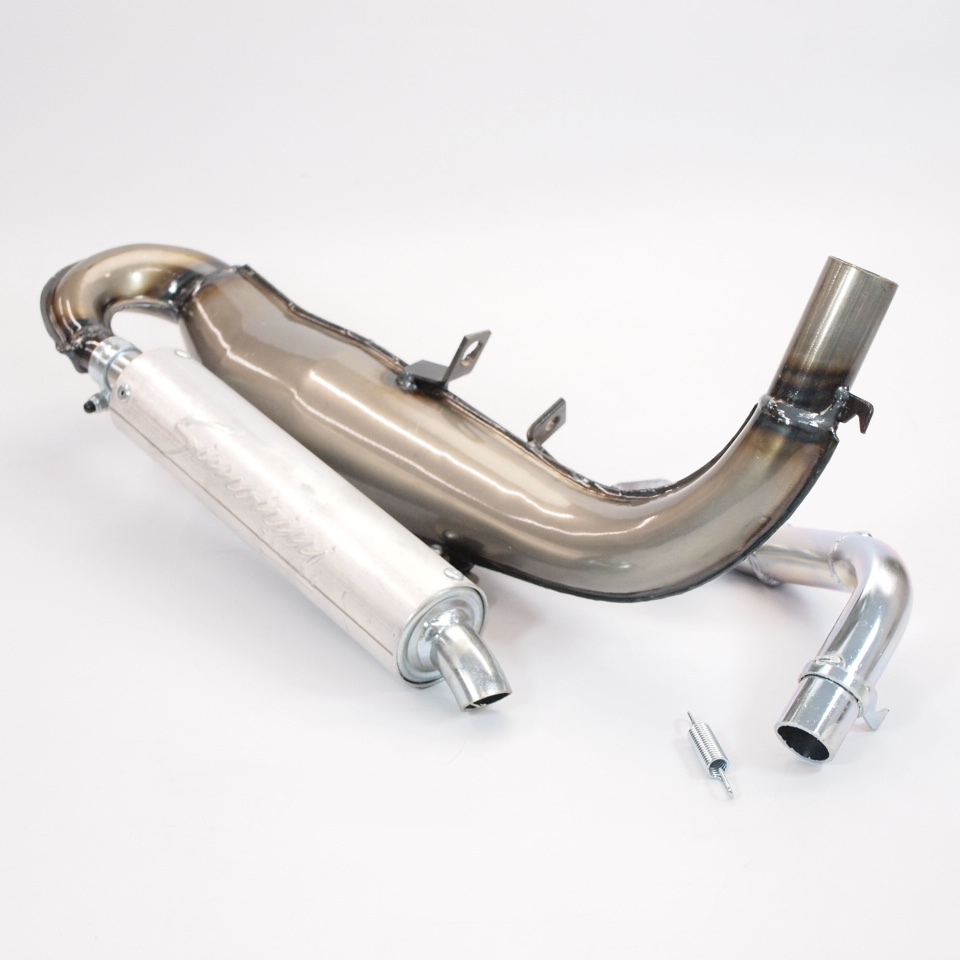 Racing Exhaust SIMONINI for Vespa PK50S PK50SS PK50XL PK50HP PK50FL ベスパ 左出し チャンバー スモール_画像1