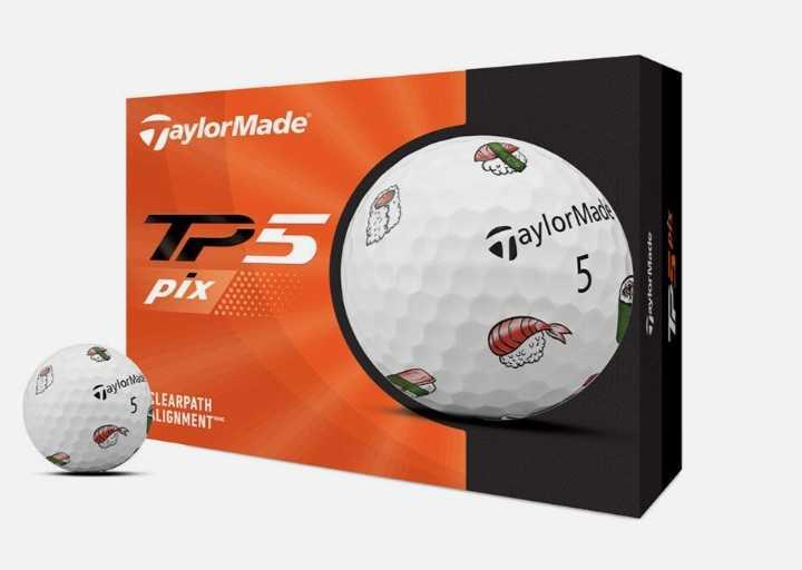 ラッピング不可】 TaylorMade テーラーメイド ゴルフ TP5 ホワイト 1