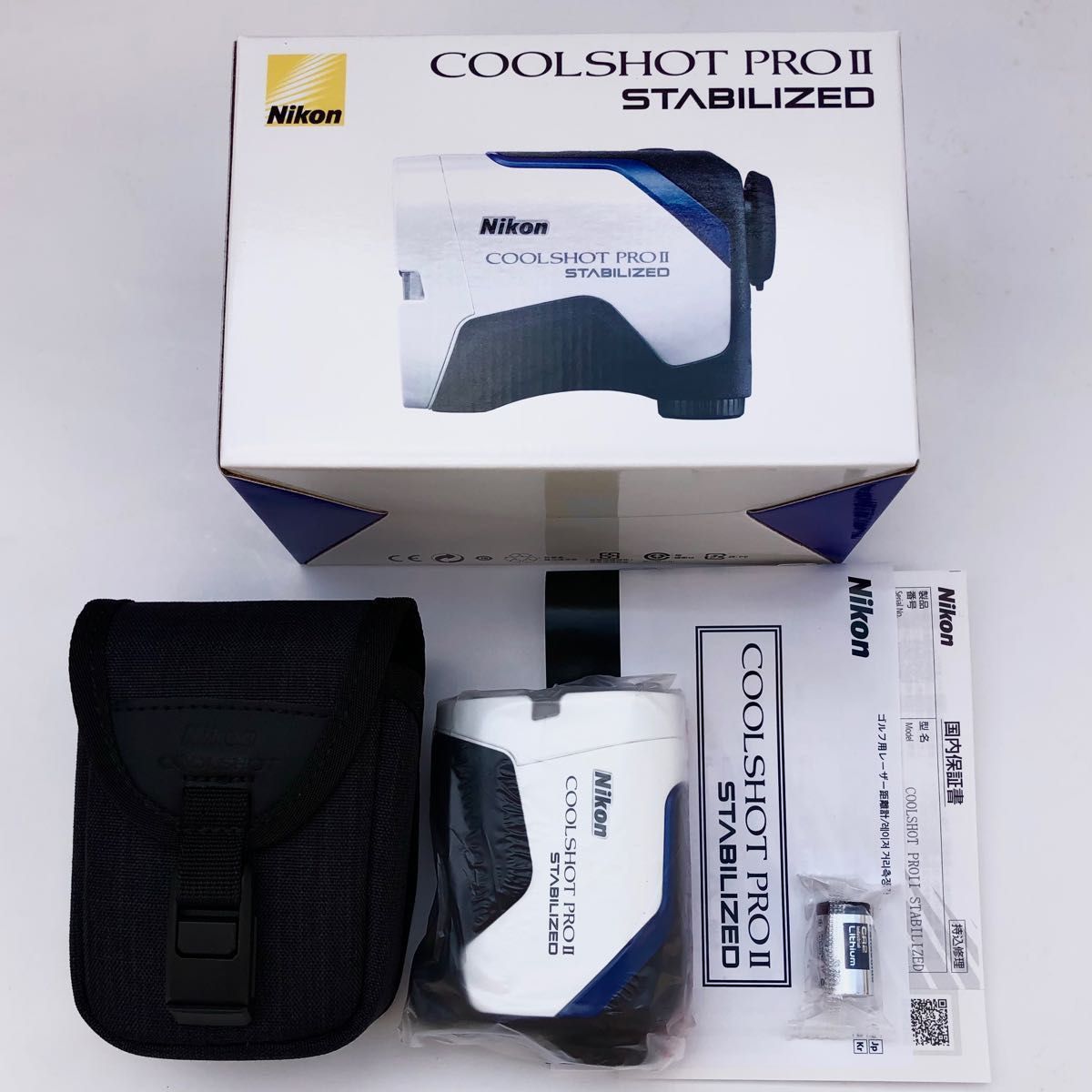 新品・未使用】ニコン Nikon COOLSHOT PROII STABILIZED（レーザー距離