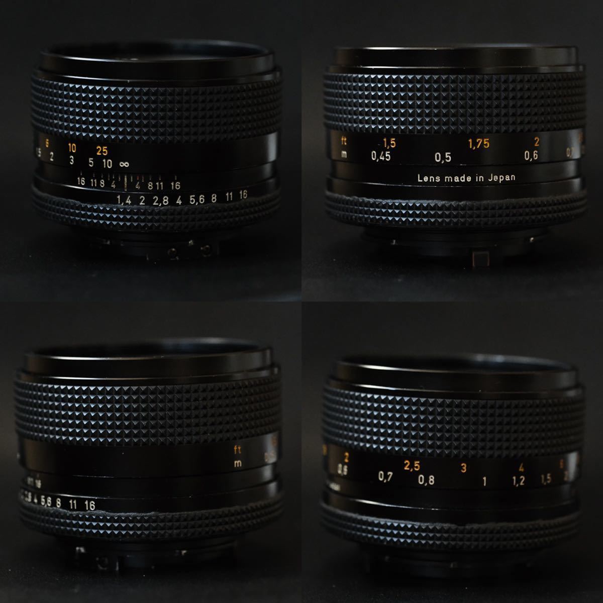 コンタックスCONTAX Planar 50mm f1.4 aej | calidaria.com