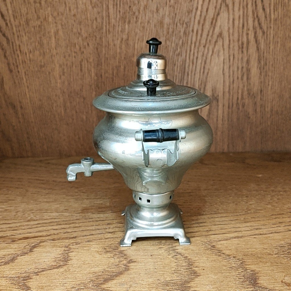 ロシア製 【サモワール】 MADE IN USSR 金属製 湯沸し器具 ヴィンテージ 現状品 digjunkmarket_画像4