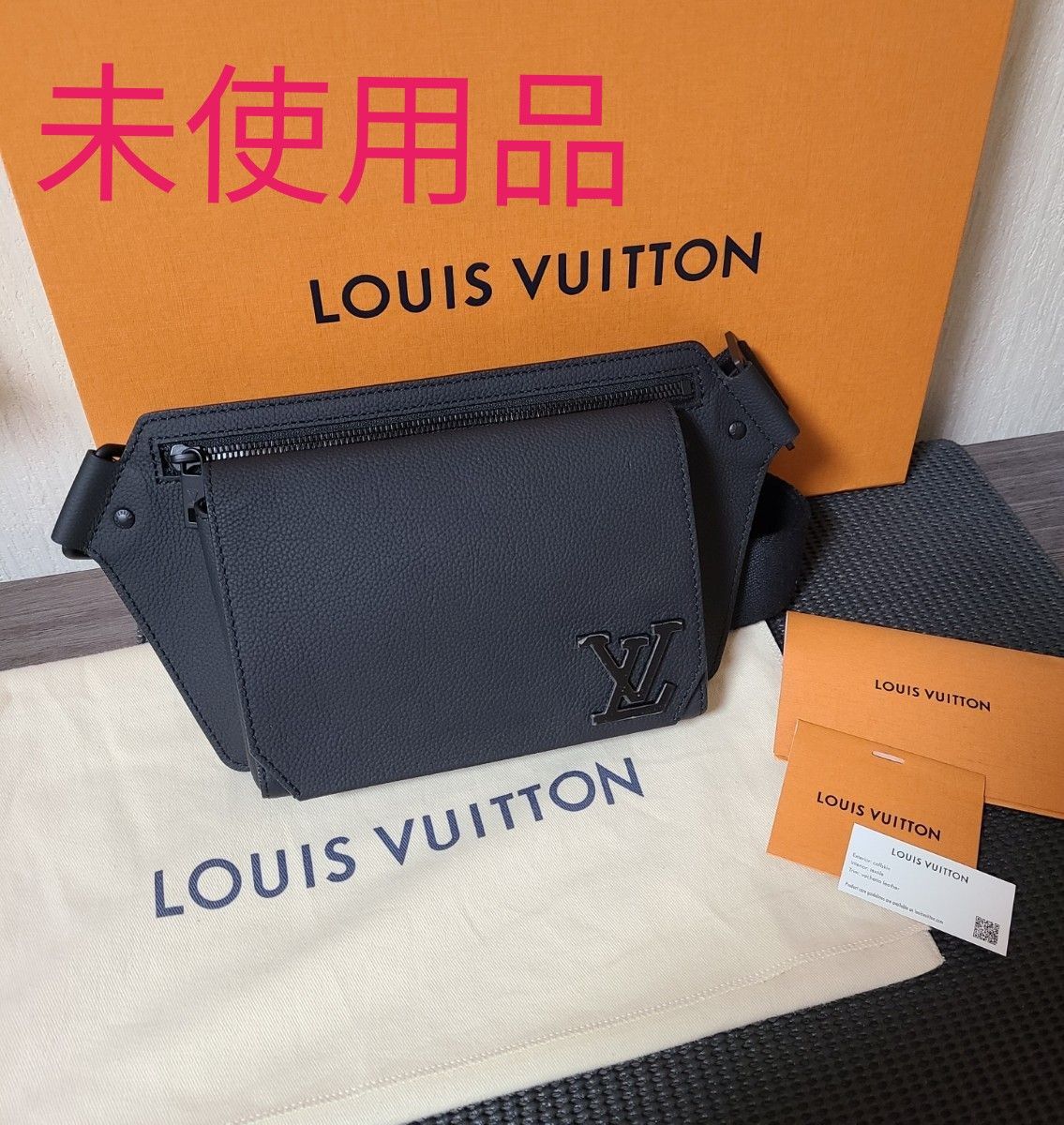 未使用】LOUIS VUITTON テイクオフ・スリングM57081ボディバッグ 未使用】LOUIS VUITTON テイクオフ・スリングM57081ボディバッグ