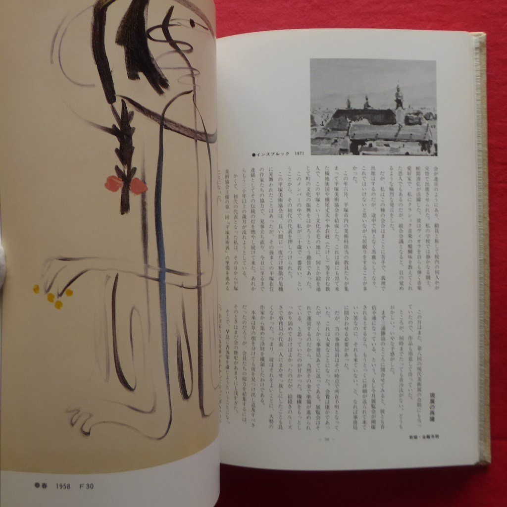 z70【古川恂画集-回路/美術出版社・昭和60年】テキスト:植村鷹千代、田中譲/現展_画像8