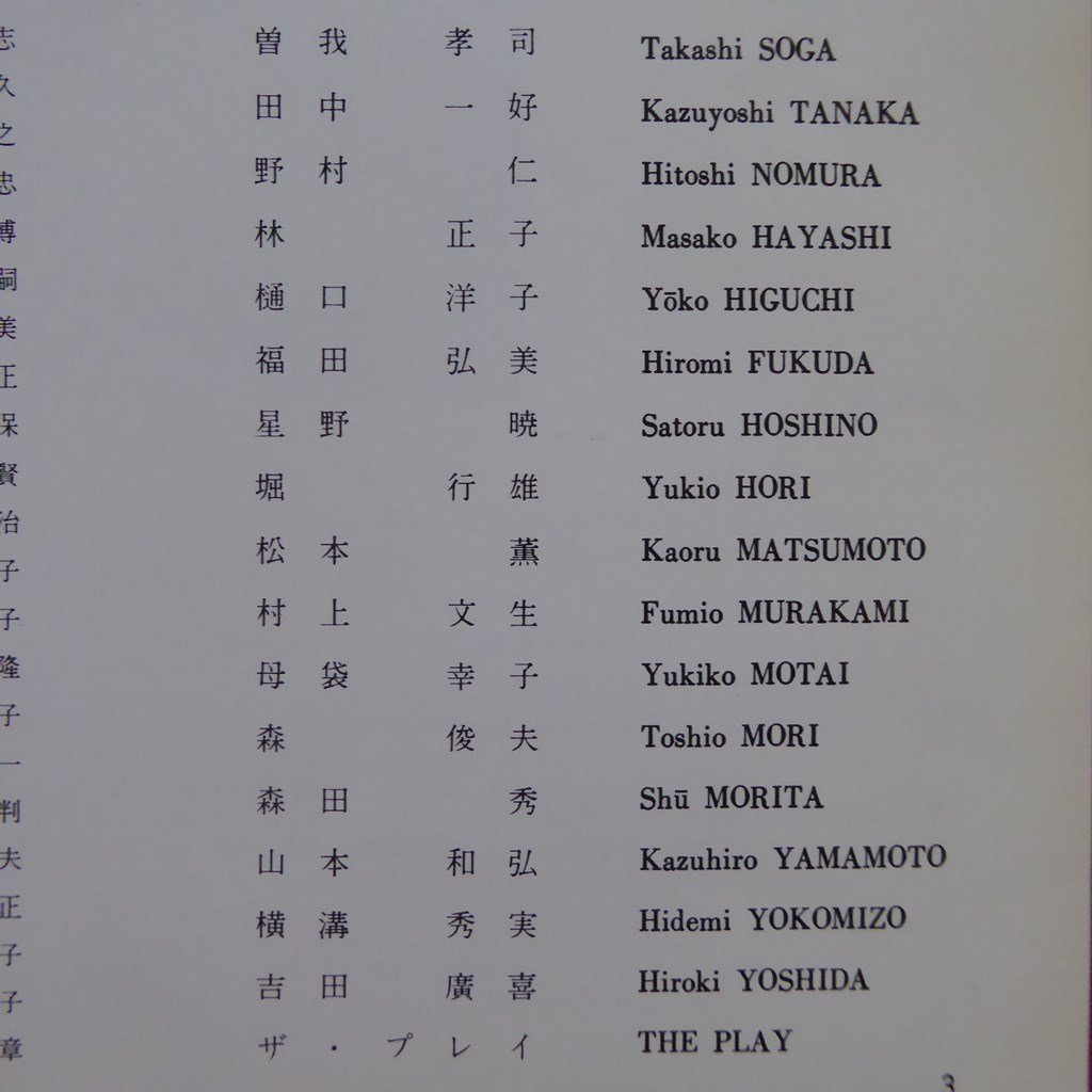 t1図録【アート・ナウ ’80/兵庫県立近代美術館】野村仁,日下部一司,斎藤俊徳,曽我孝司,星野暁(走泥社),松本薫,横溝秀実,ザ・プレイ_画像6