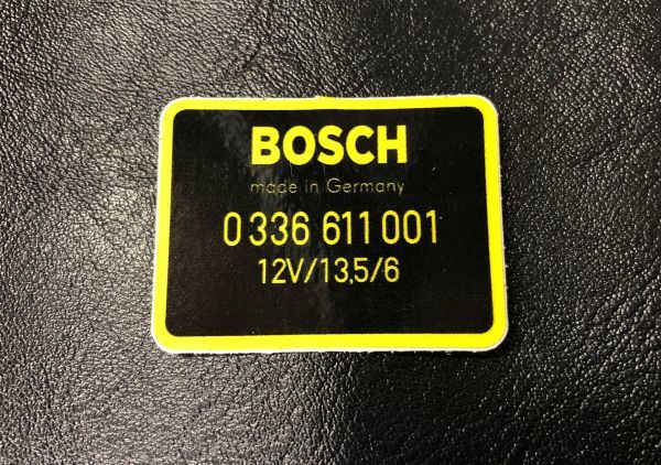 BOSCH ステッカー ボッシュ RPM スイッチ ラベル Porsche ポルシェ 911 914 モデル 1971年-1973年 996 997 991 992 930 964 993_画像1