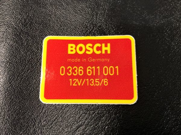 BOSCH ステッカー ボッシュ RPM スイッチ ラベル ポルシェ 911 914 モデル 1971年 73年 69年 71年 Porsche 996 997 991 992 930 993 912 (b_画像1