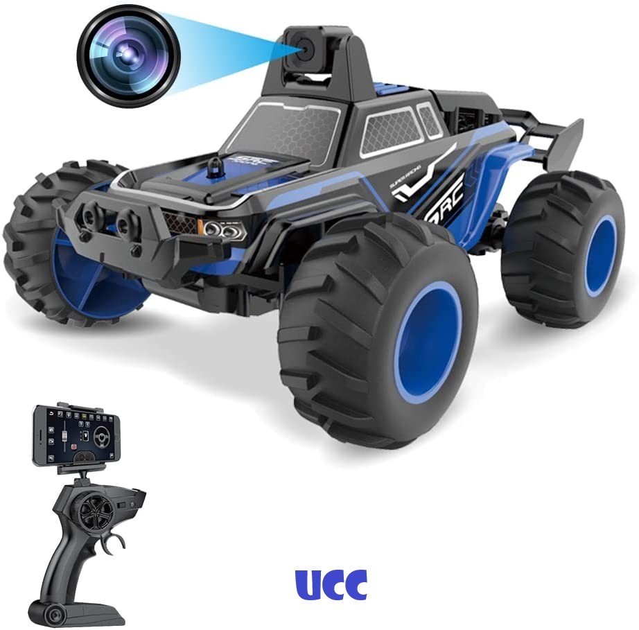 ラジコンカー 写真 ビデオ カメラ付 リアルタイム中継 ラジコン 1/32 リモコンカー LEDライト付 プレゼント 知育玩具　知能 想像力開発