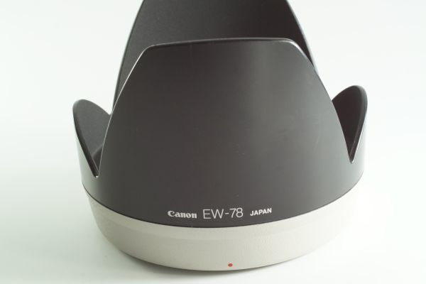 1014『送料無料 おおむねキレイ』 Canon EW-78 キャノン EF35-350mmF3.5-5.6L用 キヤノン キャノン レンズフード_画像1
