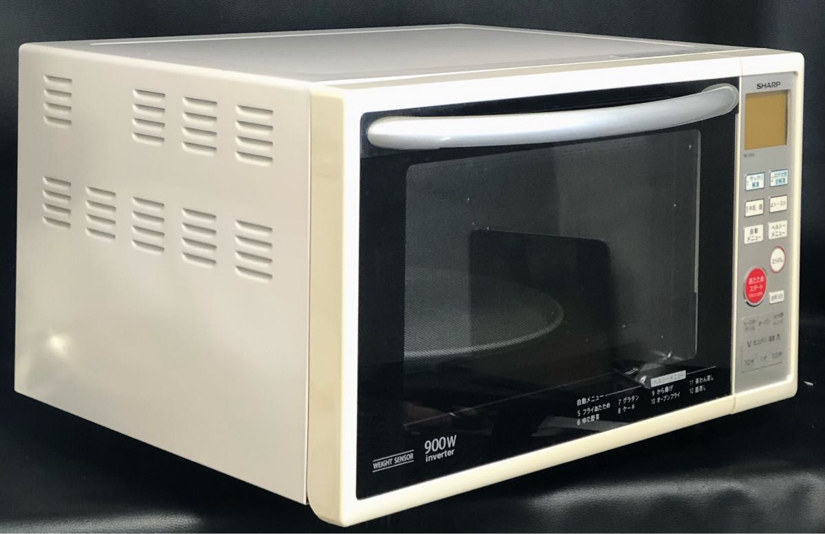 SHARP オーブン機能付き電子レンジRE-S205-W(動作確認済み SHARP オーブン機能付き電子レンジRE-S205-W(動作確認済み