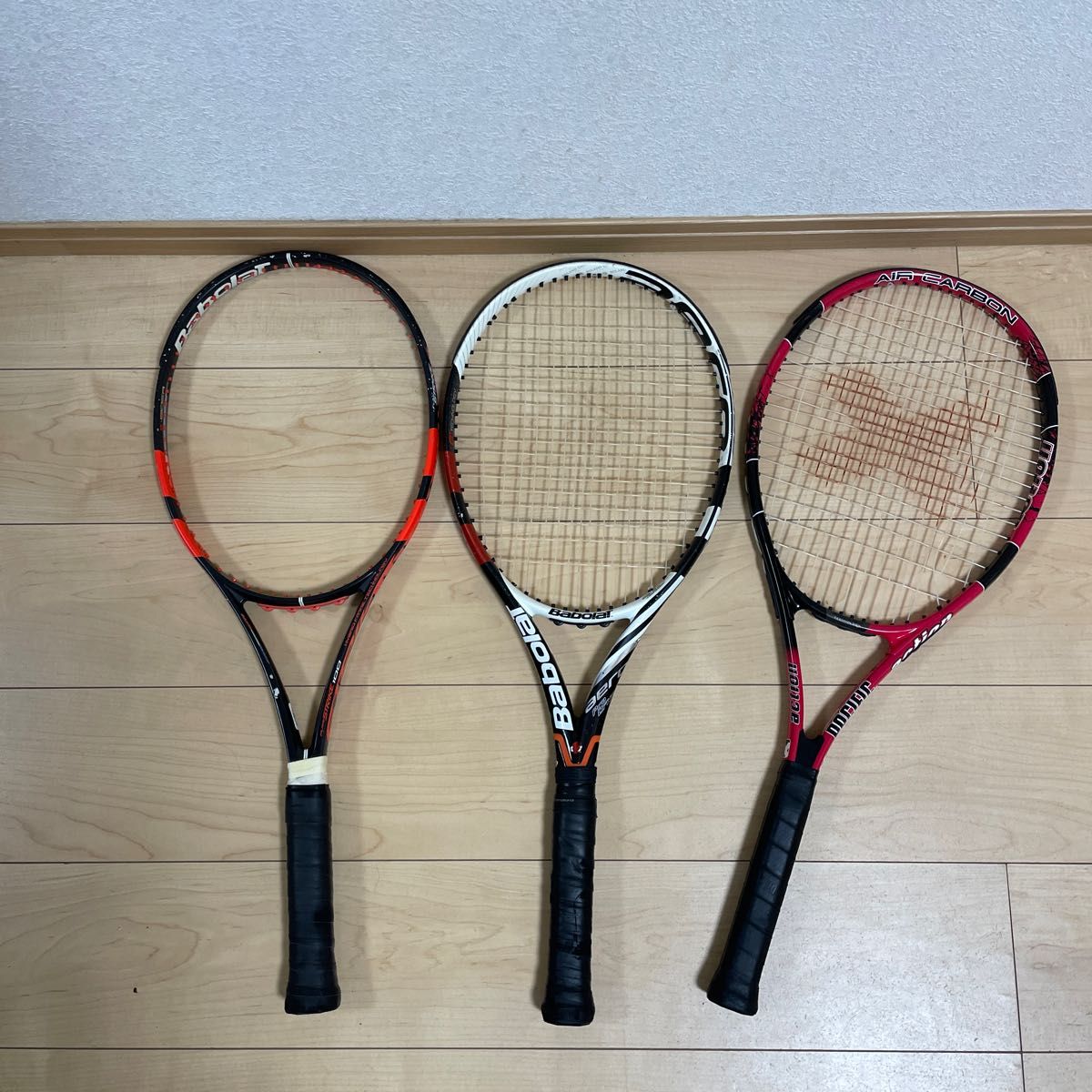 超歓迎された 【hosokawa】硬式テニスラケット3本セット ラケット(硬式