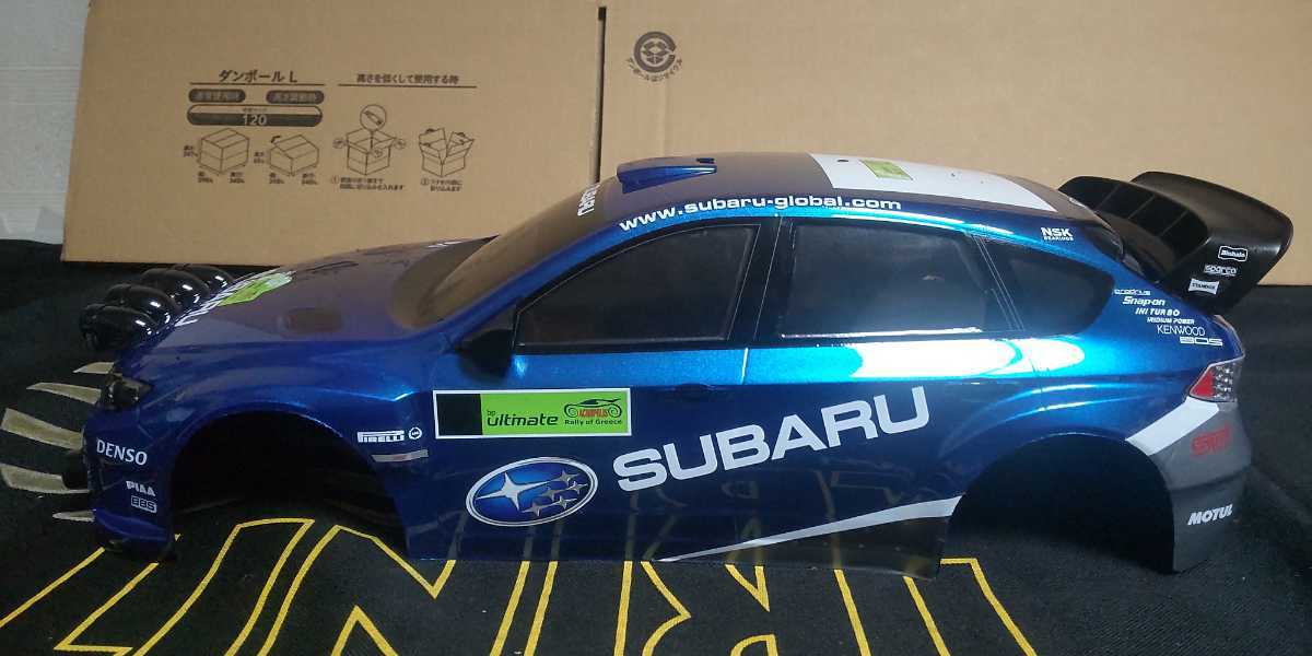 SP 1364 スバル インプレッサ WRC 2008 スペアボディ 素人塗装品 SP 1364 スバル インプレッサ WRC 2008 スペアボディ 素人塗装品