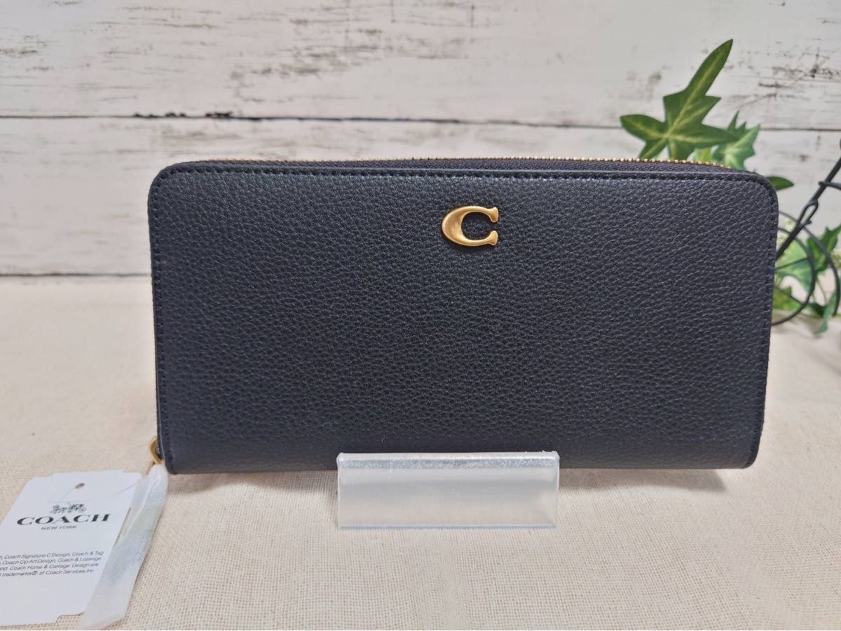 PayPayフリマ|新品COACH コーチ アコーディオン ジップ ウォレット 長