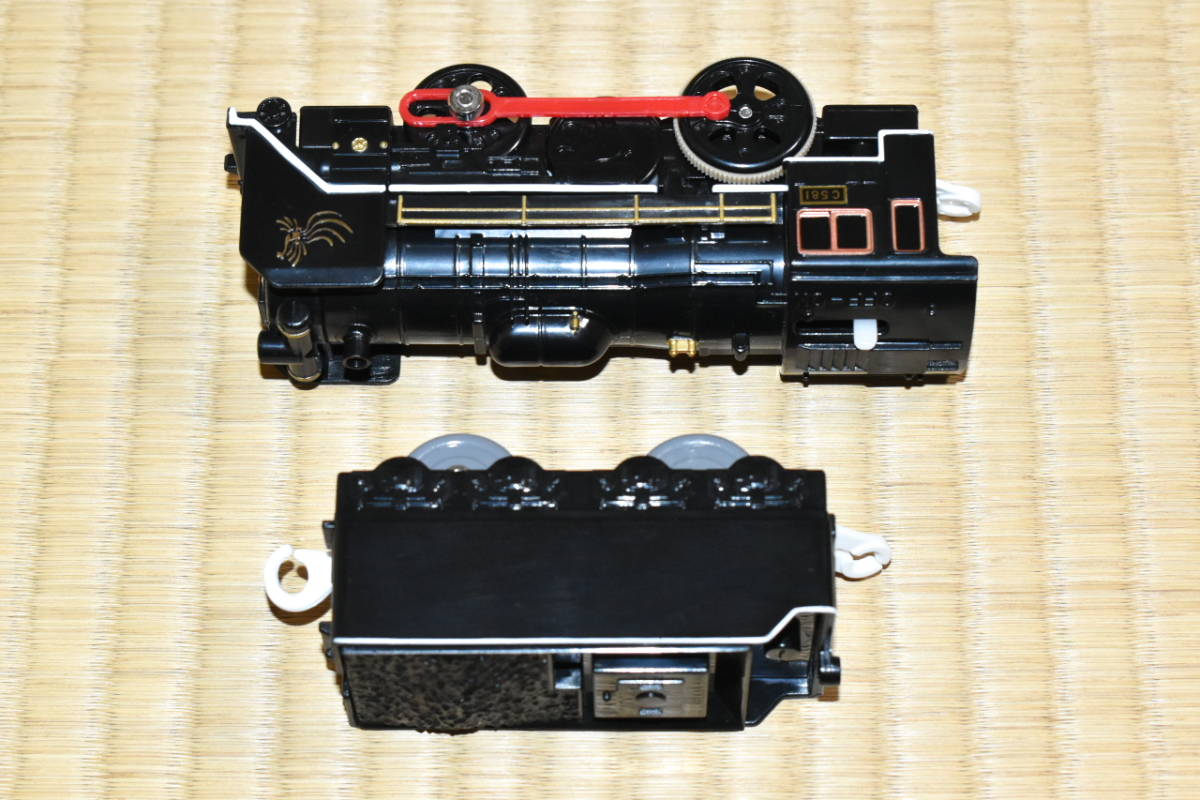[P124] 中古お宝 プラレール C58 蒸気機関車 1号機 京都鉄道博物館の画像8